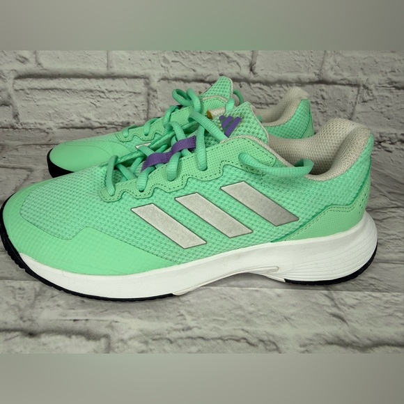 Pickleball Shoes Adidas Game Court 2 Women's Tennis Mint Turquoise HQ8475 8